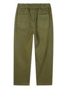 Pantaloni per bambino Kenzo Kids verdi con dettagli plissettati K61439 64T KENZO KIDS 