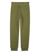 Pantaloni sportivi per bambino Kenzo Kids verdi con ricamo Tiger K61455 64T KENZO KIDS 