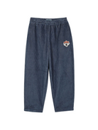 Pantaloni per bambino Kenzo Kids blu con vita elasticizzata K61460 852 KENZO KIDS 