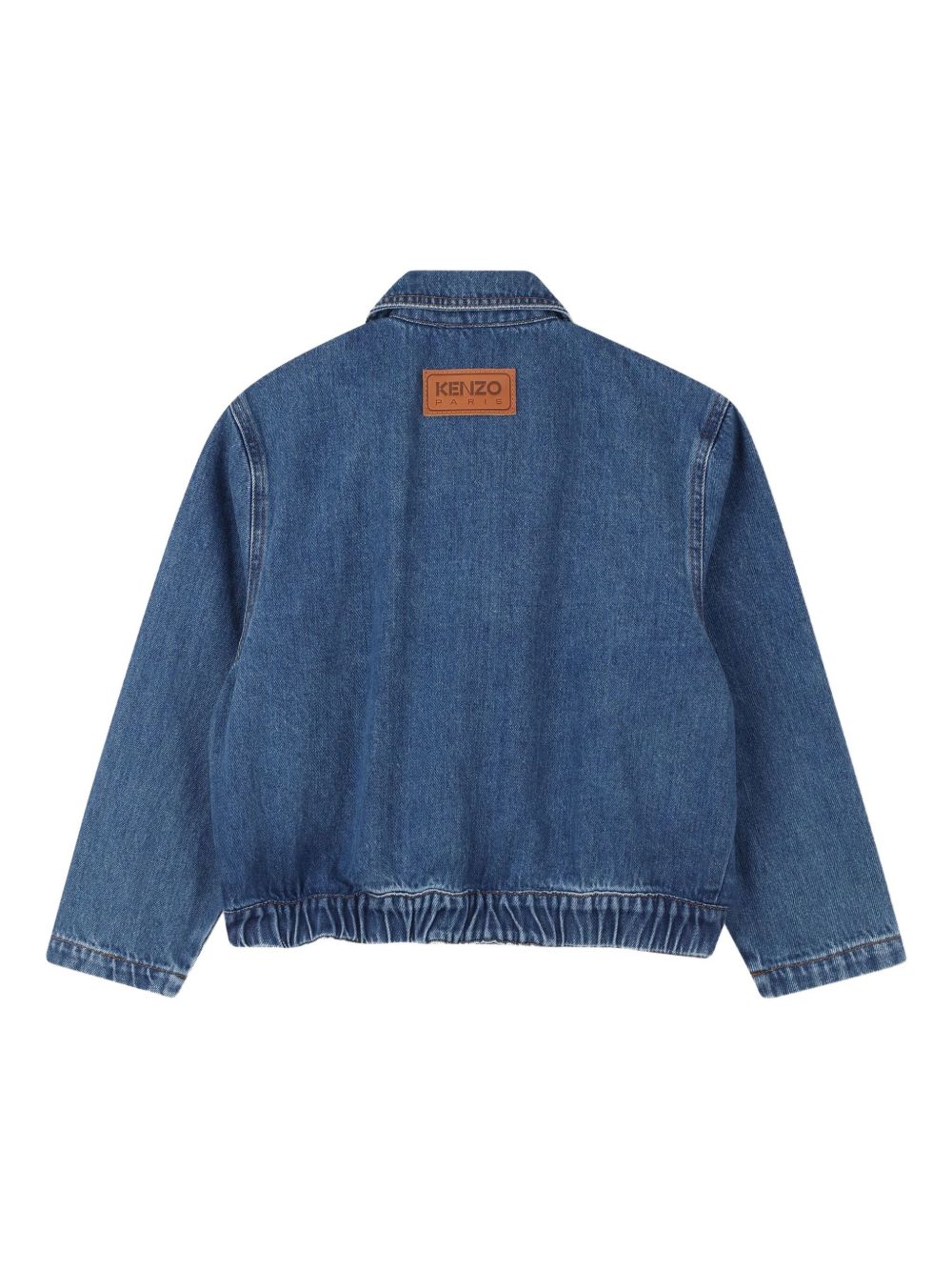 Giacca per bambino Kenzo Kids denim con orlo elasticizzato K61475 Z27 KENZO KIDS 