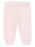 Set tuta sportiva per neonata Kenzo Kids rosa con stampa con logo posteriore K61513 46M KENZO KIDS 