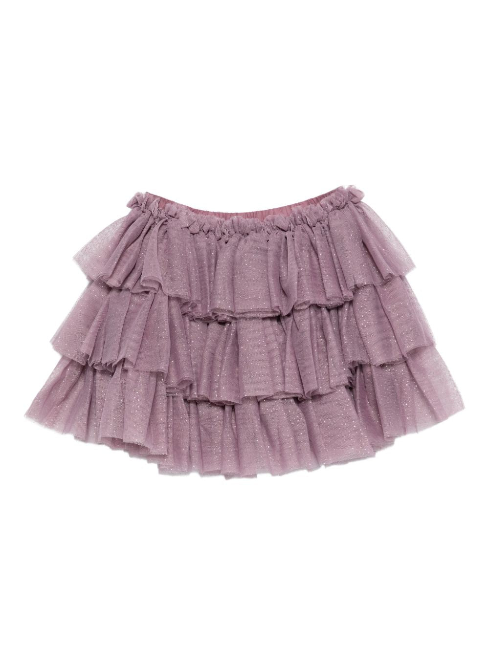 Gonna per bambina Konges Sløjd viola con strati di ruches KS103808 S45021 KONGES SLOJD KIDS 