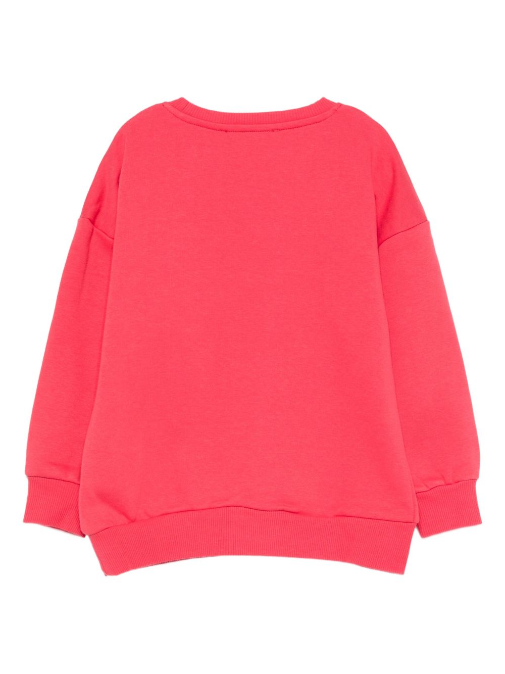 Felpa per bambina Konges Slojd rossa con paillettes e maniche lunghe KS103862 S10046 KONGES SLOJD KIDS 