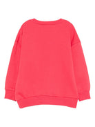 Felpa per bambina Konges Slojd rossa con paillettes e maniche lunghe KS103862 S10046 KONGES SLOJD KIDS 