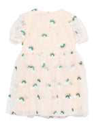 Abito in tulle per bambina Konges Sløjd rosa con decorazione KS104020 P00057 KONGES SLOJD KIDS 