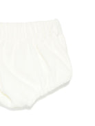 Abito per neonata La Stupenderia bianco con colletto arricciato 1CBAB08 V02S37 LA STUPENDERIA KIDS 