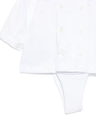 Set t-shirt e short per neonato La Stupenderia blu con colletto tondo 1CBCT11 Z29 LA STUPENDERIA KIDS 