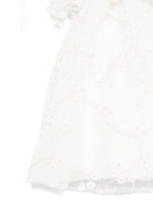 Abito per neonata La Stupenderia bianco con colletto alla Peter Pan 1CCAB20 X28 LA STUPENDERIA KIDS 