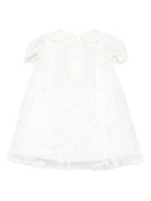 Abito per neonata La Stupenderia bianco con colletto alla Peter Pan 1CCAB20 X28 LA STUPENDERIA KIDS 