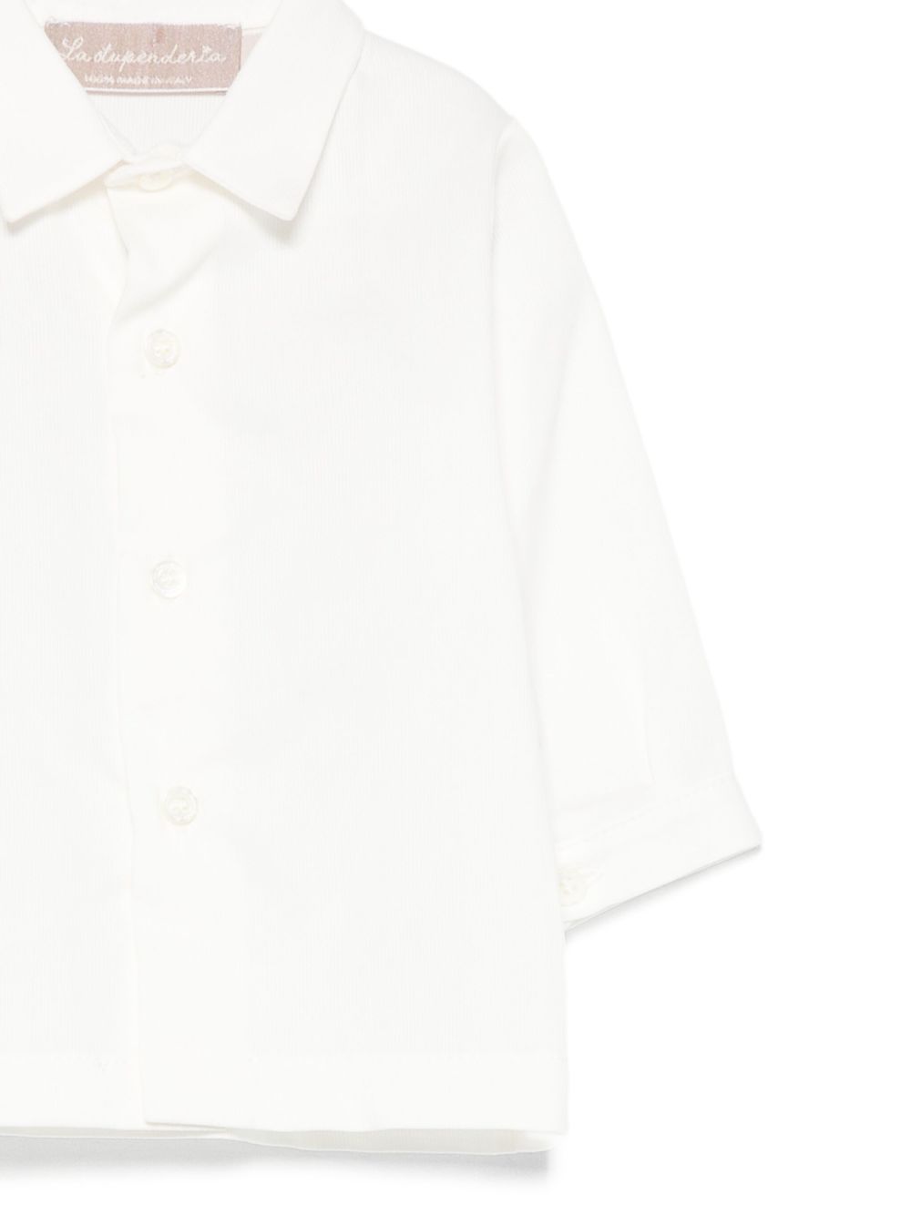 Completo camicia e pantaloncini per neonato La Stupenderia azzurro con motivo a quadri 1CCCT23 Z09 LA STUPENDERIA KIDS 