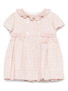 Abito per neonata La Stupenderia rosa con motivo a quadri 1TBAB12 Y24 LA STUPENDERIA KIDS 