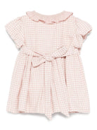 Abito per neonata La Stupenderia rosa con motivo a quadri 1TBAB12 Y24 LA STUPENDERIA KIDS 