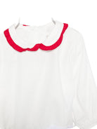 Set t-shirt e shorts per neonata La Stupenderia bianca con dettaglio fiocco 1TBCT16 W20 LA STUPENDERIA KIDS 