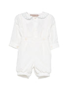 Set camicia e shorts per neonata La Stupenderia bianca con colletto smerlato 1TBCT33 V09AZZ LA STUPENDERIA KIDS 