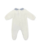 Tutina per neonato La Stupenderia bianca con ricamo "mum and dad" 1TBTT11 K40L24 LA STUPENDERIA KIDS 