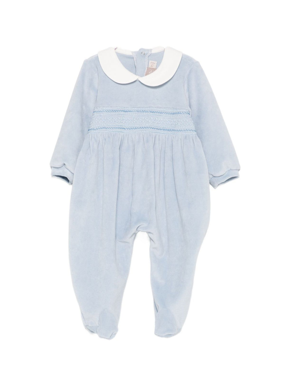 Tutina per neonato La Stupenderia azzurra con bottoni sul retro 1TBTT13 L24 LA STUPENDERIA KIDS 