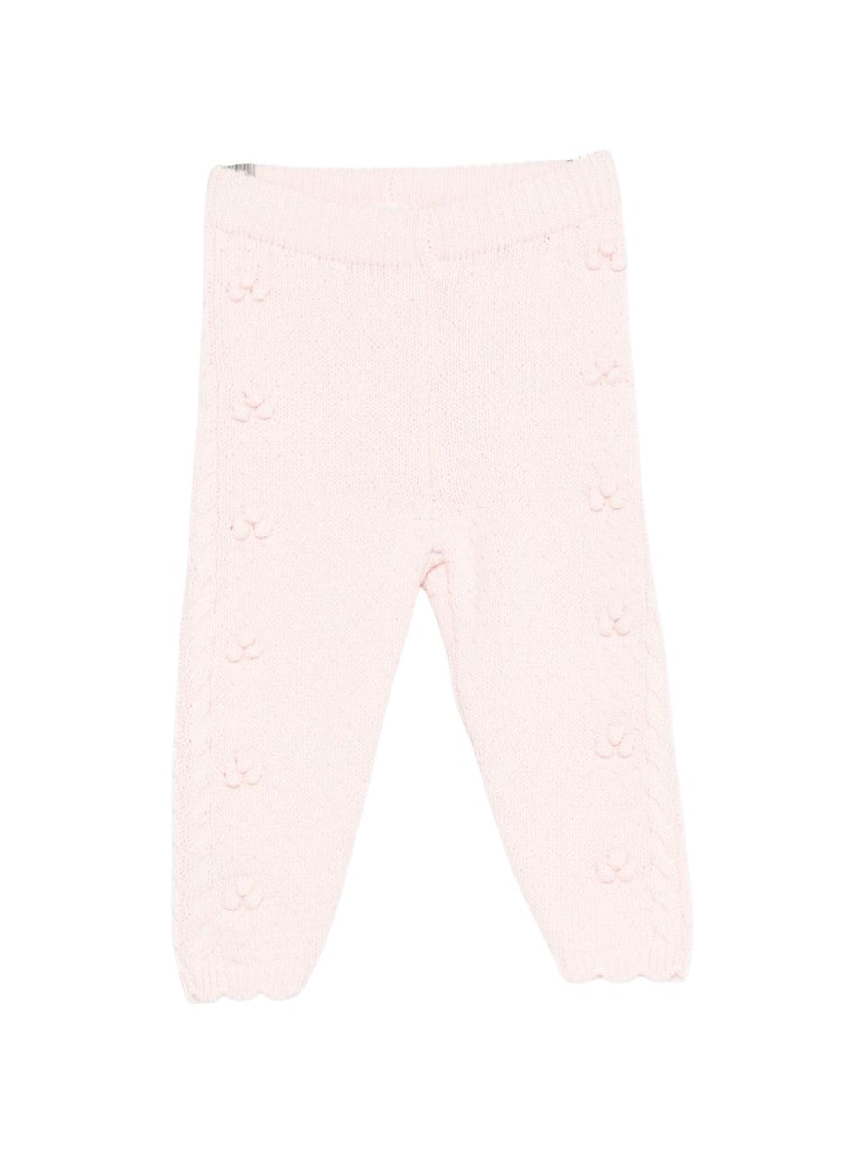 Pantaloni per neonata Louise Misha rosa con dettagli floreali FRC-W25-L0006 BLUSH LOUISE MISHA KIDS 