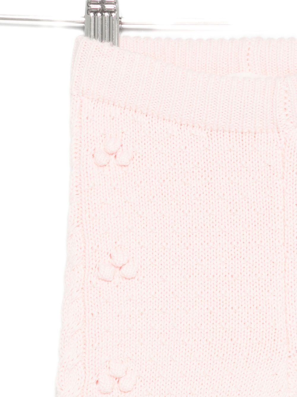 Pantaloni per neonata Louise Misha rosa con dettagli floreali FRC-W25-L0006 BLUSH LOUISE MISHA KIDS 