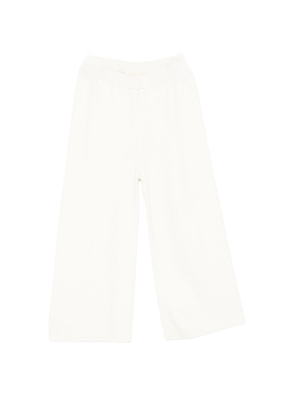 Pantaloni per bambina Louise Misha bianchi con elastico in vita GRC-W25-P0192 CREAM LOUISE MISHA KIDS 