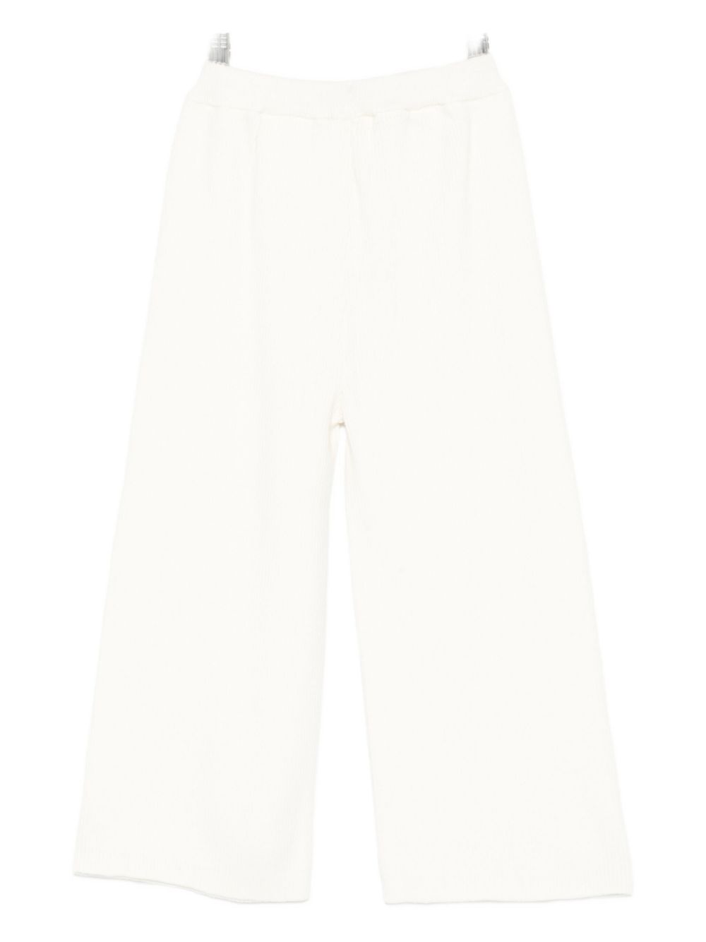 Pantaloni per bambina Louise Misha bianchi con elastico in vita GRC-W25-P0192 CREAM LOUISE MISHA KIDS 