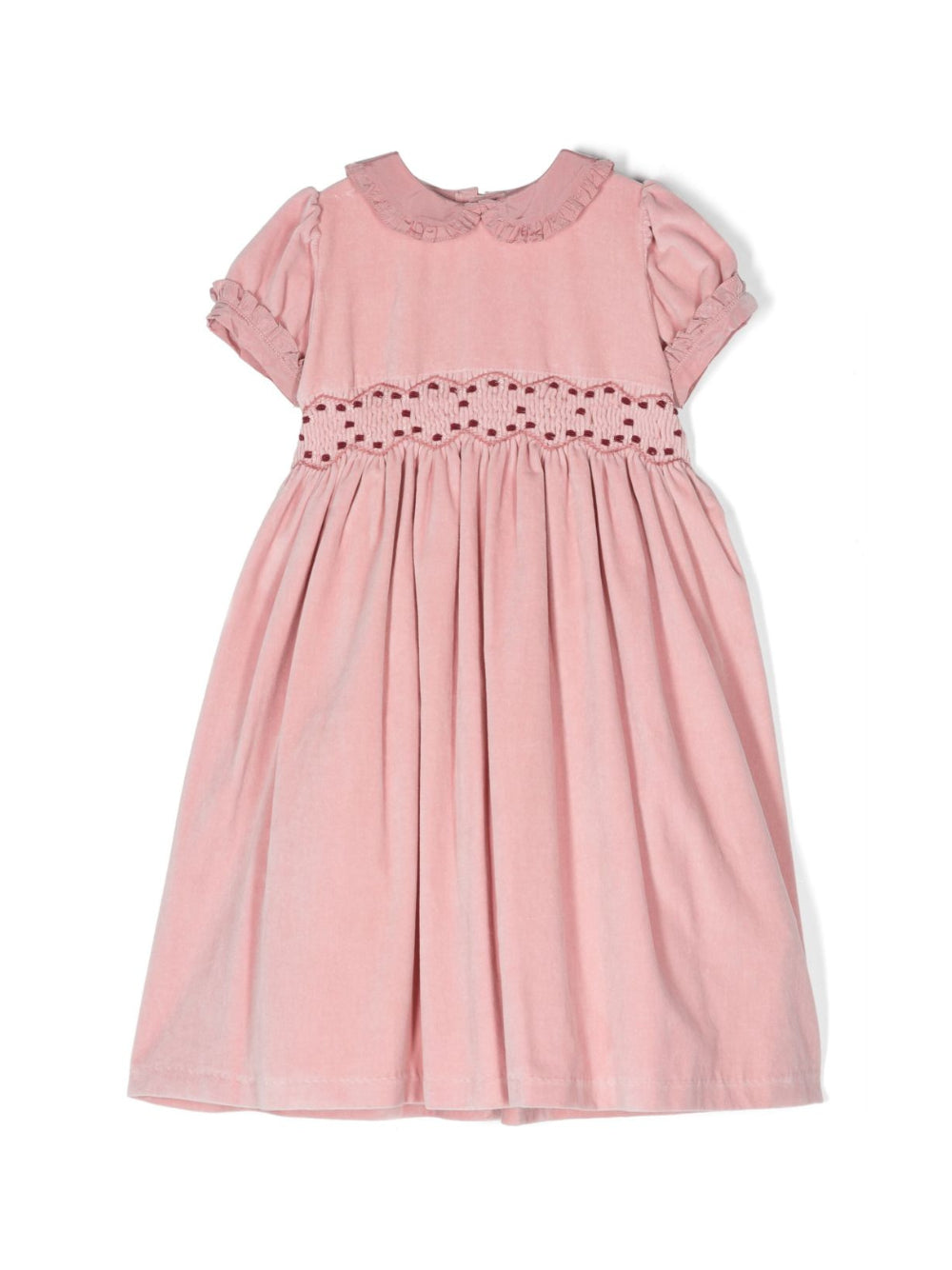 Abito per neonata Mariella Ferrari rosa con ruches ABA1MC 035 MARIELLA FERRARI KIDS 