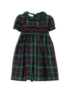 Abito per bambina Mariella Ferrari verde con motivo tartan ABD4MC 049 MARIELLA FERRARI KIDS 