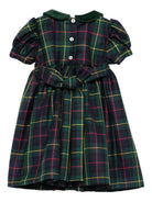 Abito per bambina Mariella Ferrari verde con maniche a palloncino ABD4MCNB 049 MARIELLA FERRARI KIDS 