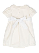 Tutina per neonata Mariella Ferrari bianco con fiocco ABM11MCT 037 MARIELLA FERRARI KIDS 