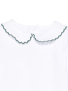 Body per neonata Mariella Ferrari bianco con colletto smerlato CMF6ML VERDONE MARIELLA FERRARI KIDS 
