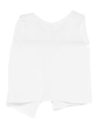 T-shirt per neonati Mariella Ferrari bianca con dettagli ricamati rosa COB2 ROSA MARIELLA FERRARI KIDS 