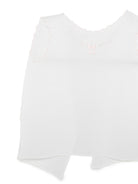 T-shirt per neonati Mariella Ferrari bianca con dettagli ricamati rosa COB2 ROSA MARIELLA FERRARI KIDS 