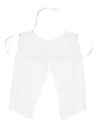Canotta per neonata Mariella Ferrari bianca con bordo smerlato COH8 AZZURRO MARIELLA FERRARI KIDS 