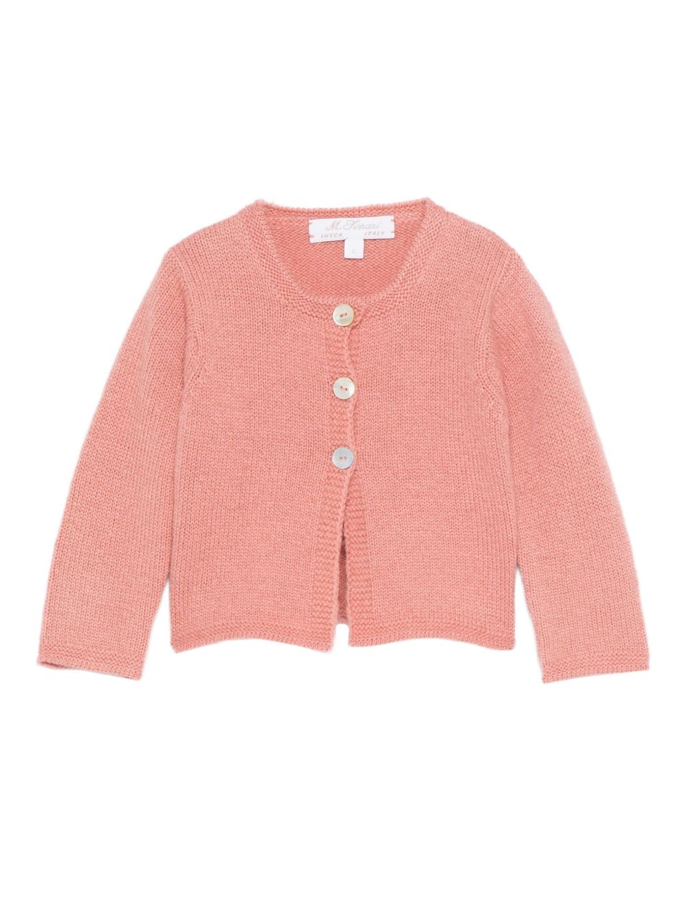 Cardigan per neonata Mariella Ferrari rosa con bottoni MGI9 152 MARIELLA FERRARI KIDS 