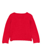 Cardigan per neonata Mariella Ferrari rossa con bottoni MGI9 158 MARIELLA FERRARI KIDS 