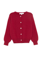 Maglione per bambina Mariella Ferrari rosso con chiusura frontale a bottoni MGR16 155 MARIELLA FERRARI KIDS 