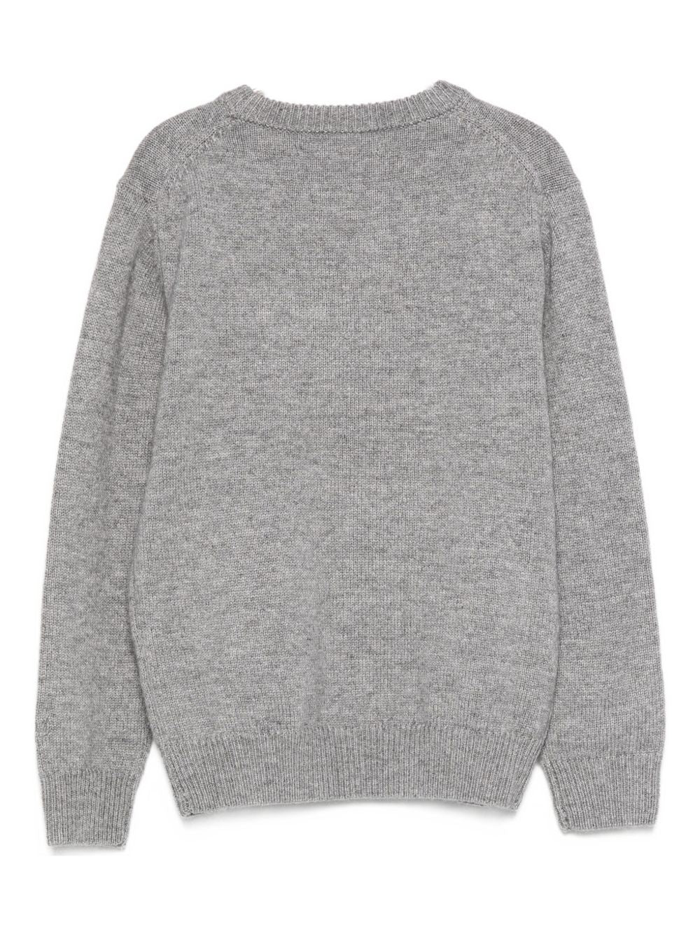 Maglione per bambino MC2 Saint Barth Kids nero con ricamo Grinch sul davanti DOU0001 02490I MC2 ST. BARTH KIDS 