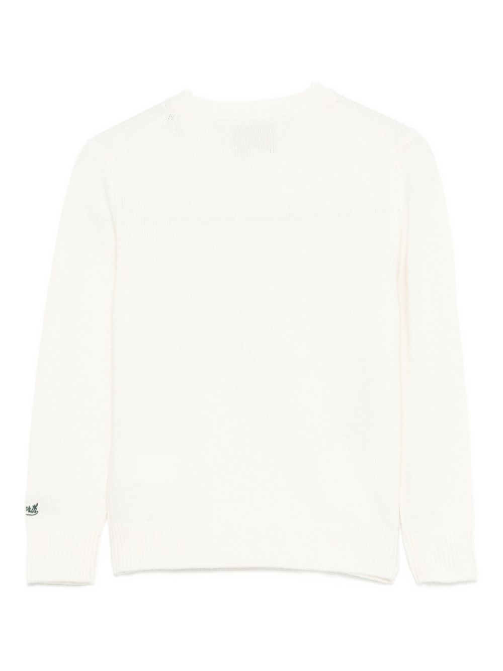 Maglione per bambino MC2 Saint Barth Kids bianco con stampa grafica "Friends forever" DOU0019 00340I MC2 ST. BARTH KIDS 