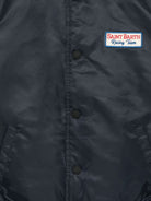 Giacca per bambino MC2 Saint Barth Kids x Peanuts Wells Jr. blu con toppa logo WEL001 00062I MC2 ST. BARTH KIDS 