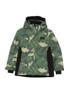 Giubbino per bambino Mc2 Saint Barth Kids verde con motivo mimetico WLD0001 00056I MC2 ST. BARTH KIDS 