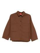 Camicia per donna Merci marrone con colletto classico CAM024 CINNAMON MERCI 