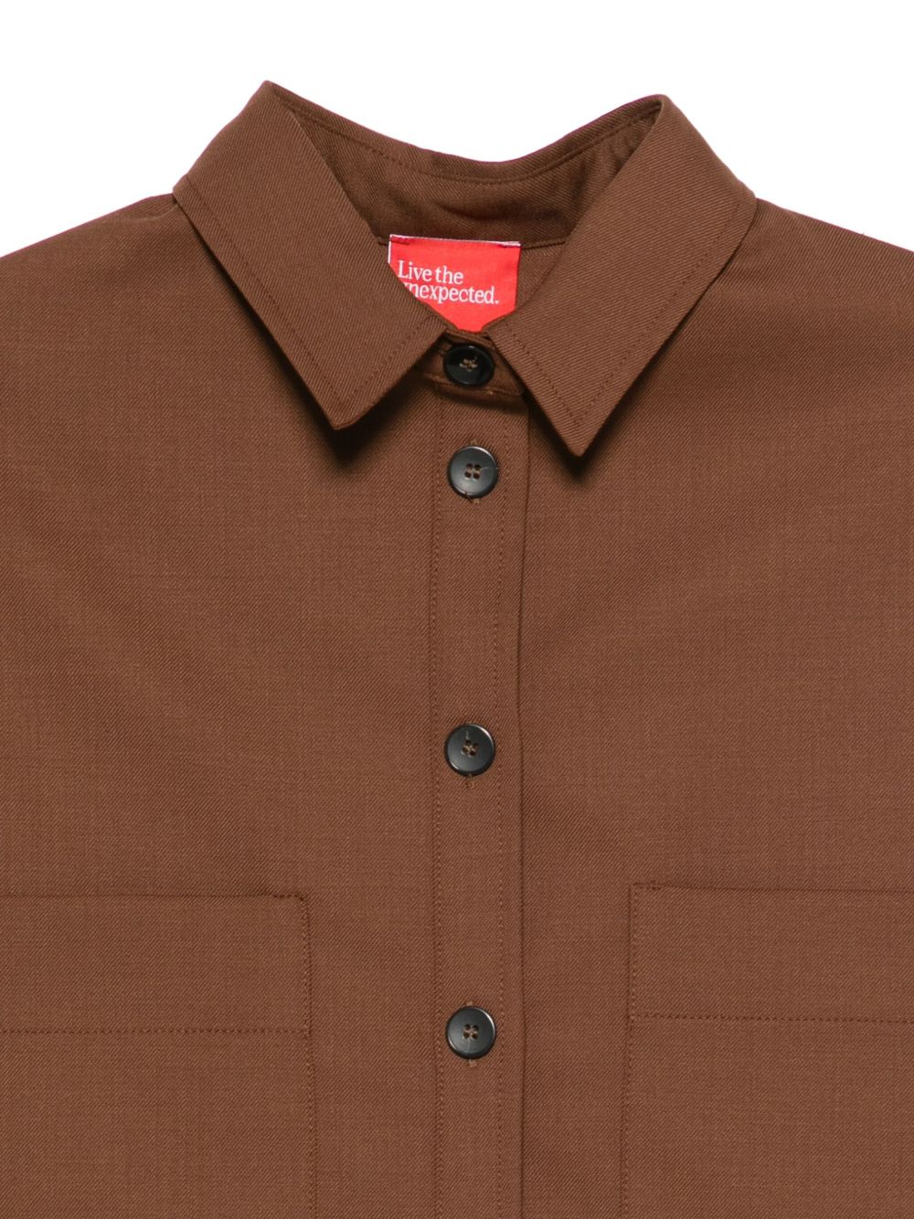 Camicia per donna Merci marrone con colletto classico CAM024 CINNAMON MERCI 