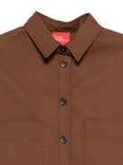 Camicia per donna Merci marrone con colletto classico CAM024 CINNAMON MERCI 