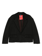 Giacca per donna Merci nera con revers classici HM04 BLACK MERCI 