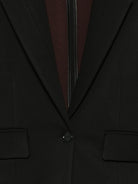 Giacca per donna Merci nera con revers classici HM04 BLACK MERCI 
