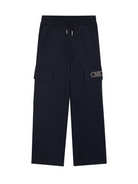 Pantaloni sportivi per bambina Michael Kors Kids blu modello cargo R30453 849 MICHAEL KORS KIDS 