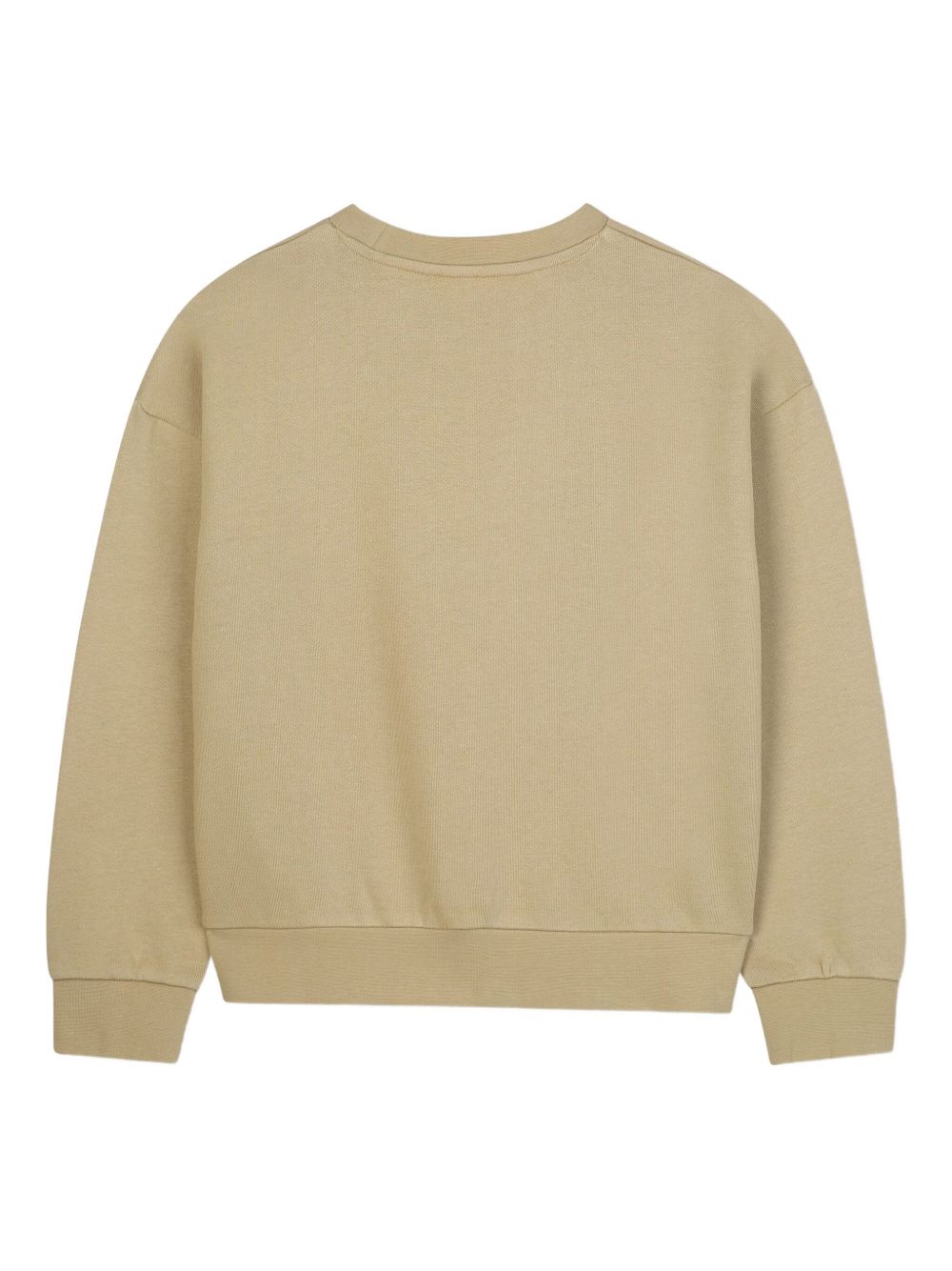 Felpa per bambina Michael Kors Kids beige con stampa logo R30469 23B MICHAEL KORS KIDS 