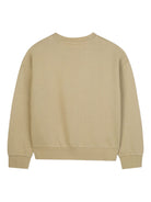 Felpa per bambina Michael Kors Kids beige con stampa logo R30469 23B MICHAEL KORS KIDS 