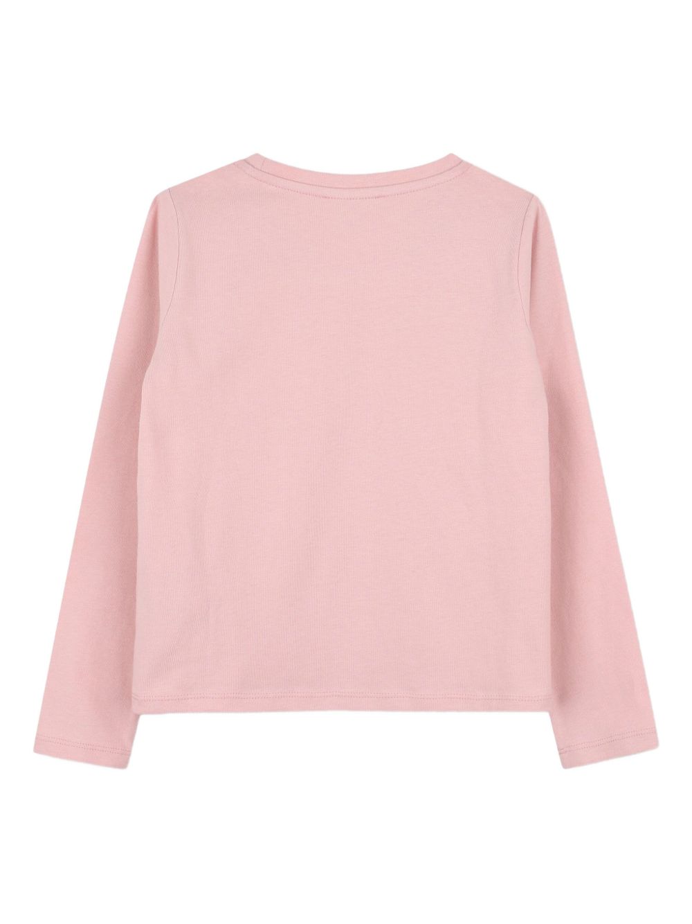 T-shirt per bambina Michael Kors Kids rosa con ricamo logo R30493 45R MICHAEL KORS KIDS 