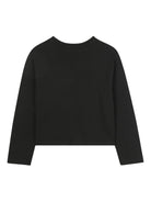 T-shirt per bambina Michael Kors Kids nera con dettaglio logo R30495 09B MICHAEL KORS KIDS 