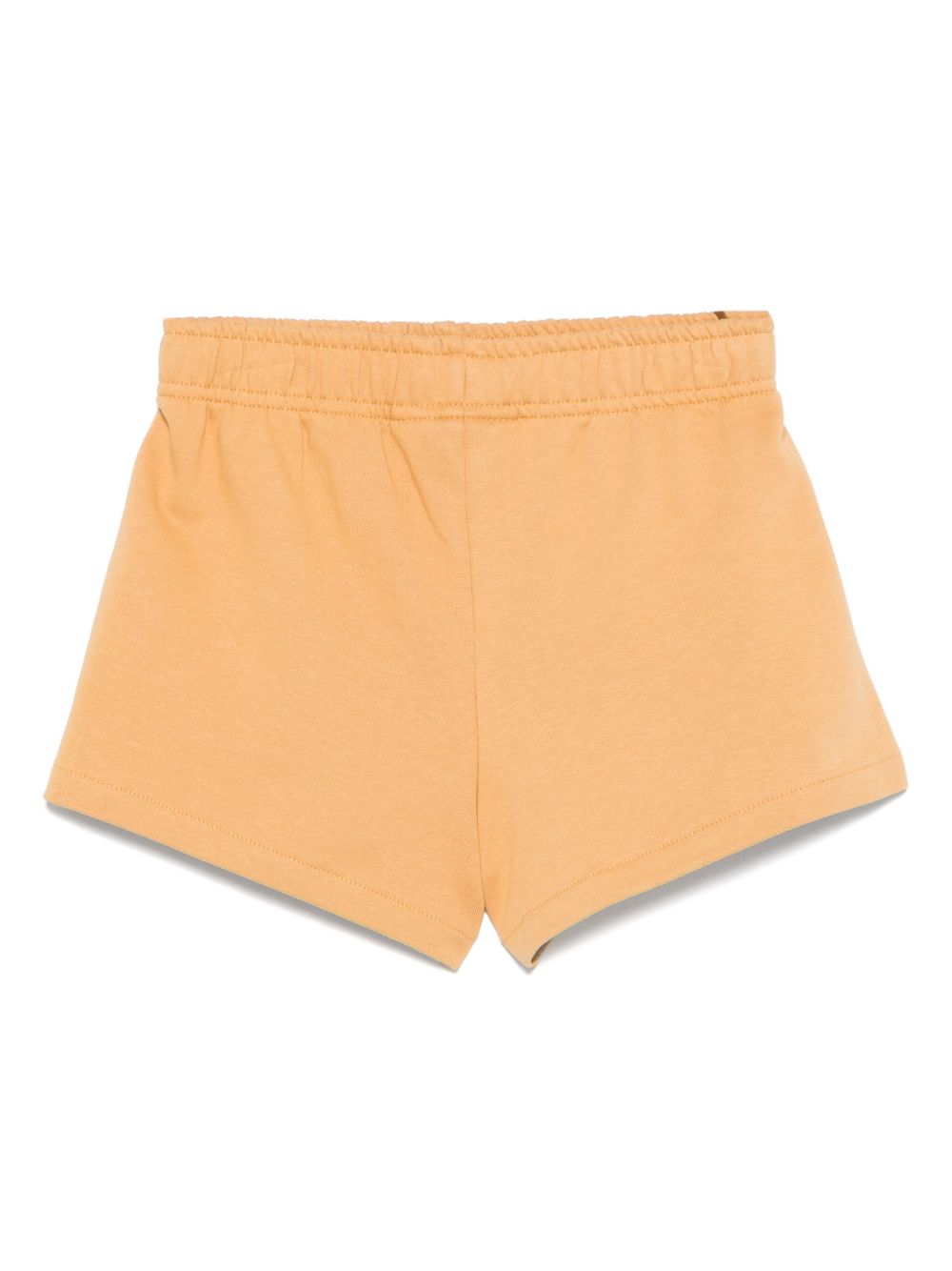 Shorts per bambina Mini Rodini beige con stampa grafica sul davanti 2563010013 BEIGE MINI RODINI KIDS 